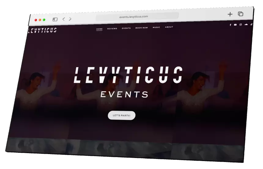 LEVYTICUS - Web Development Portfolio
